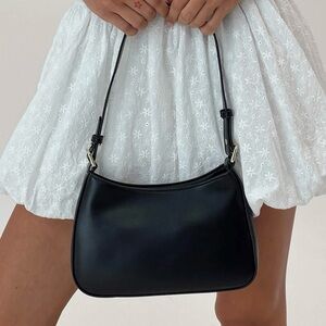 Princess Polly Vesperea Shoulder Bag Black